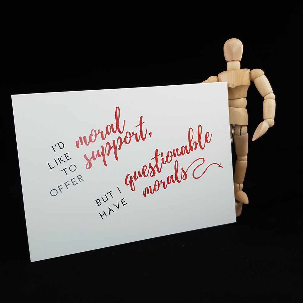 Dagger's Veil | I'd like to offer moral support but I have