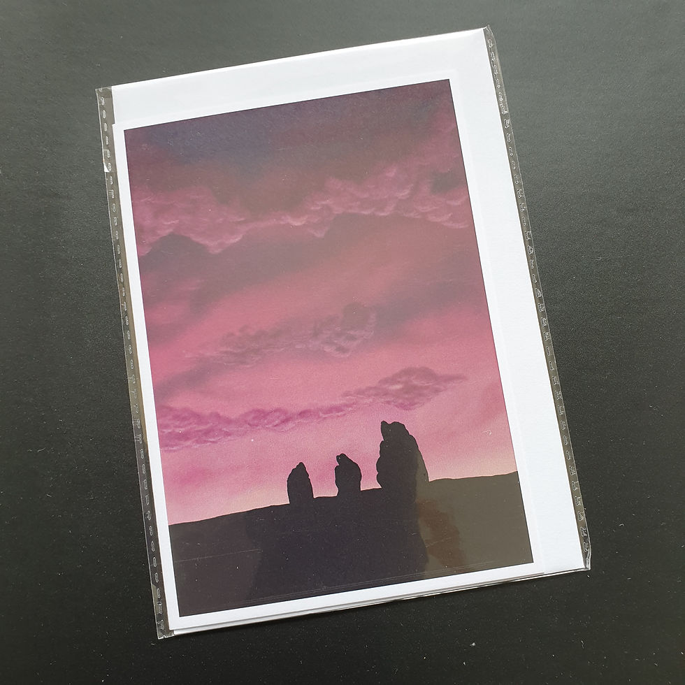 Thumbnail: Wiltshire landmark silhouette