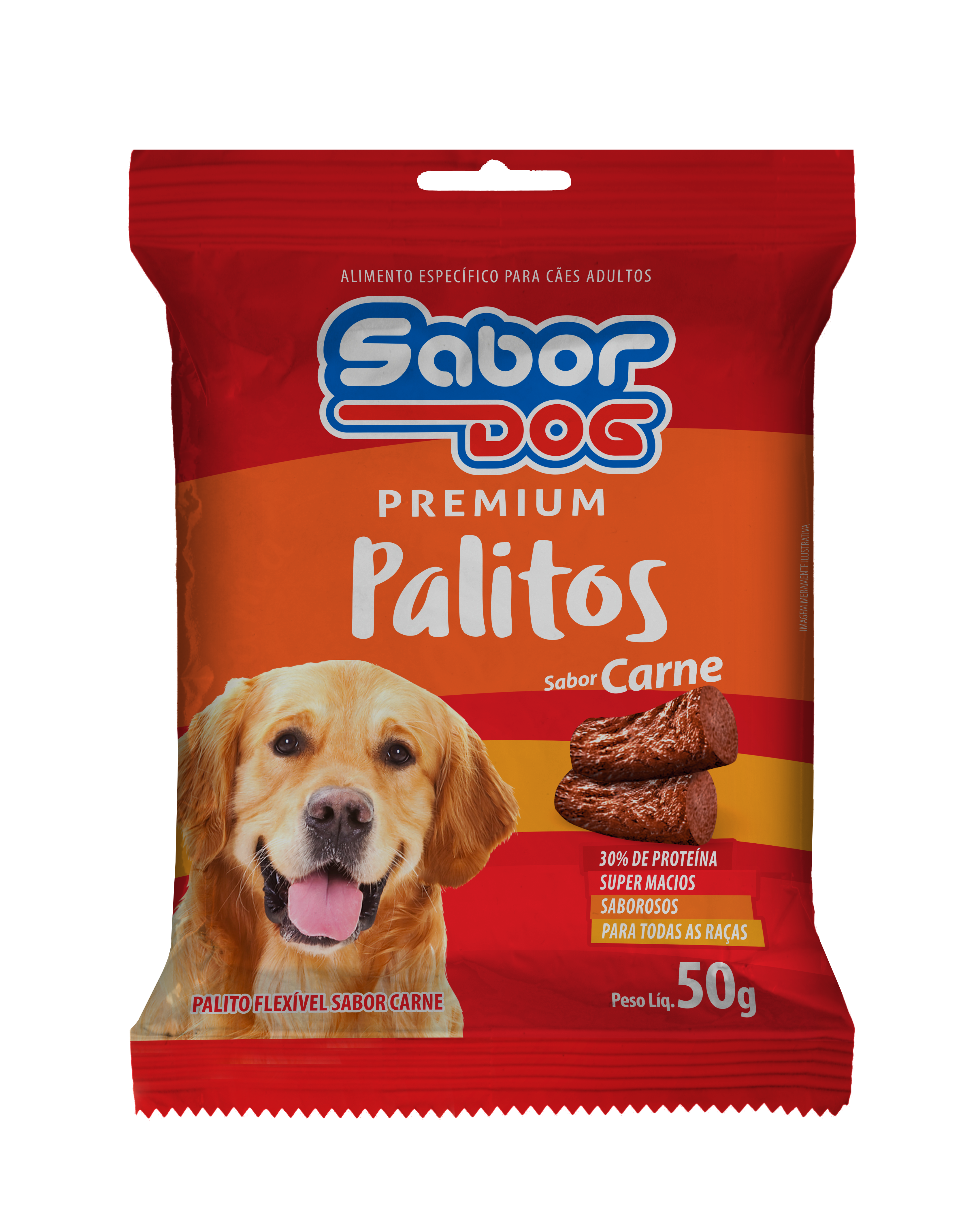 Palitos Sabor Dog Premium Carne 50g