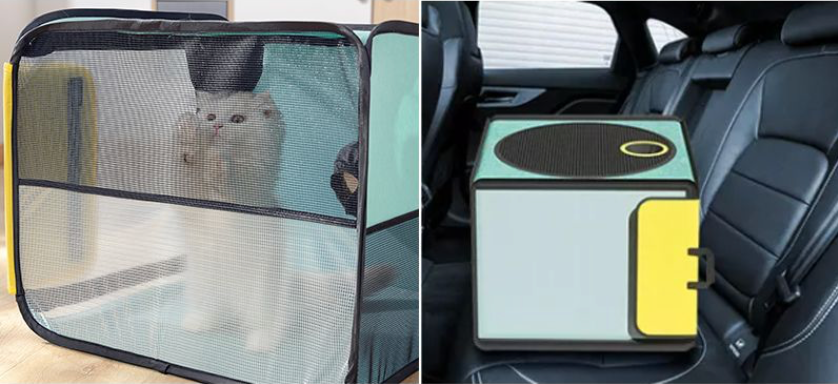 Thumbnail: [Pet Friends] 2in1 Foldable Pet Dryer Mini Room