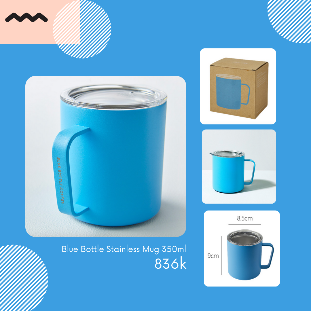 BLUE BOTTLE Stainless Mug 350ml