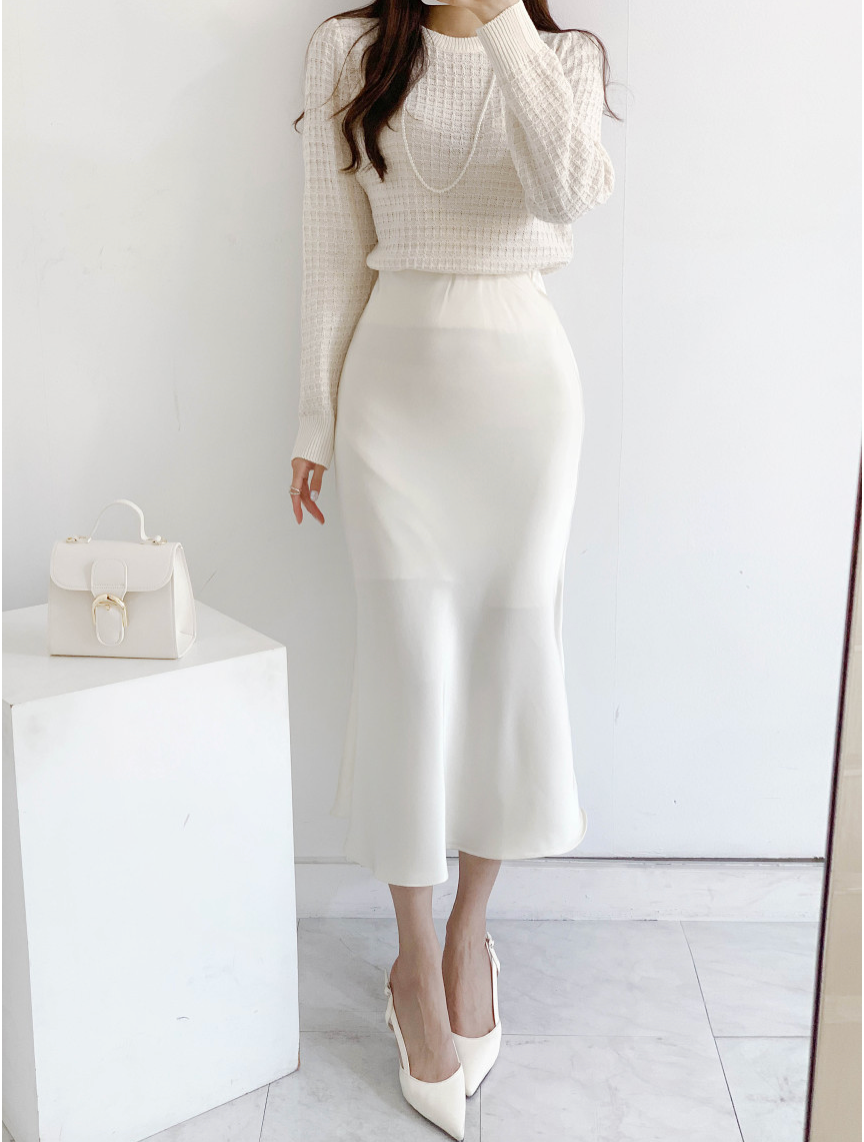 Thumbnail: Blouse Korea_Bling Metal Golden Ring Blouse (marketJ)