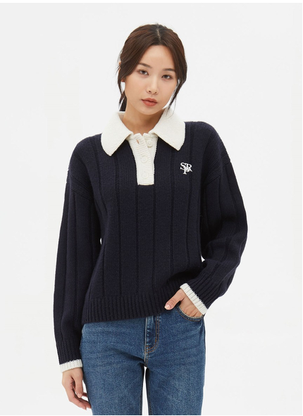 Thumbnail: Sweater Korea_Poloneck Sweater 4 (TOP TEN)