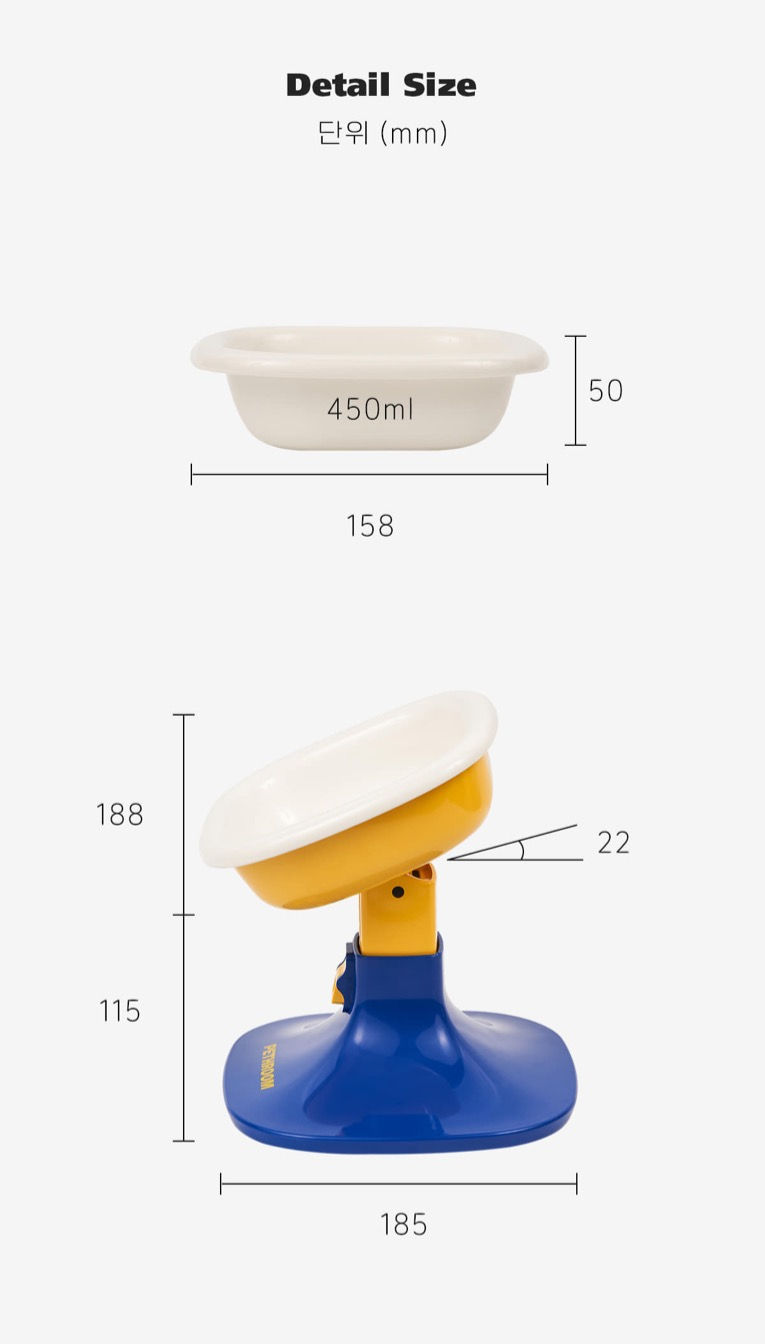 Thumbnail: [PETHROOM] Well Fit Table & Bowl