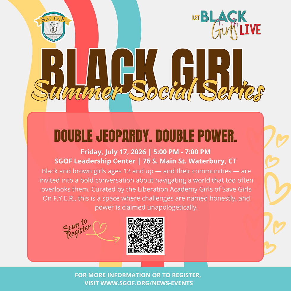 Let Black Girls Live Summer Social: Double Jeopardy. Double Power.
