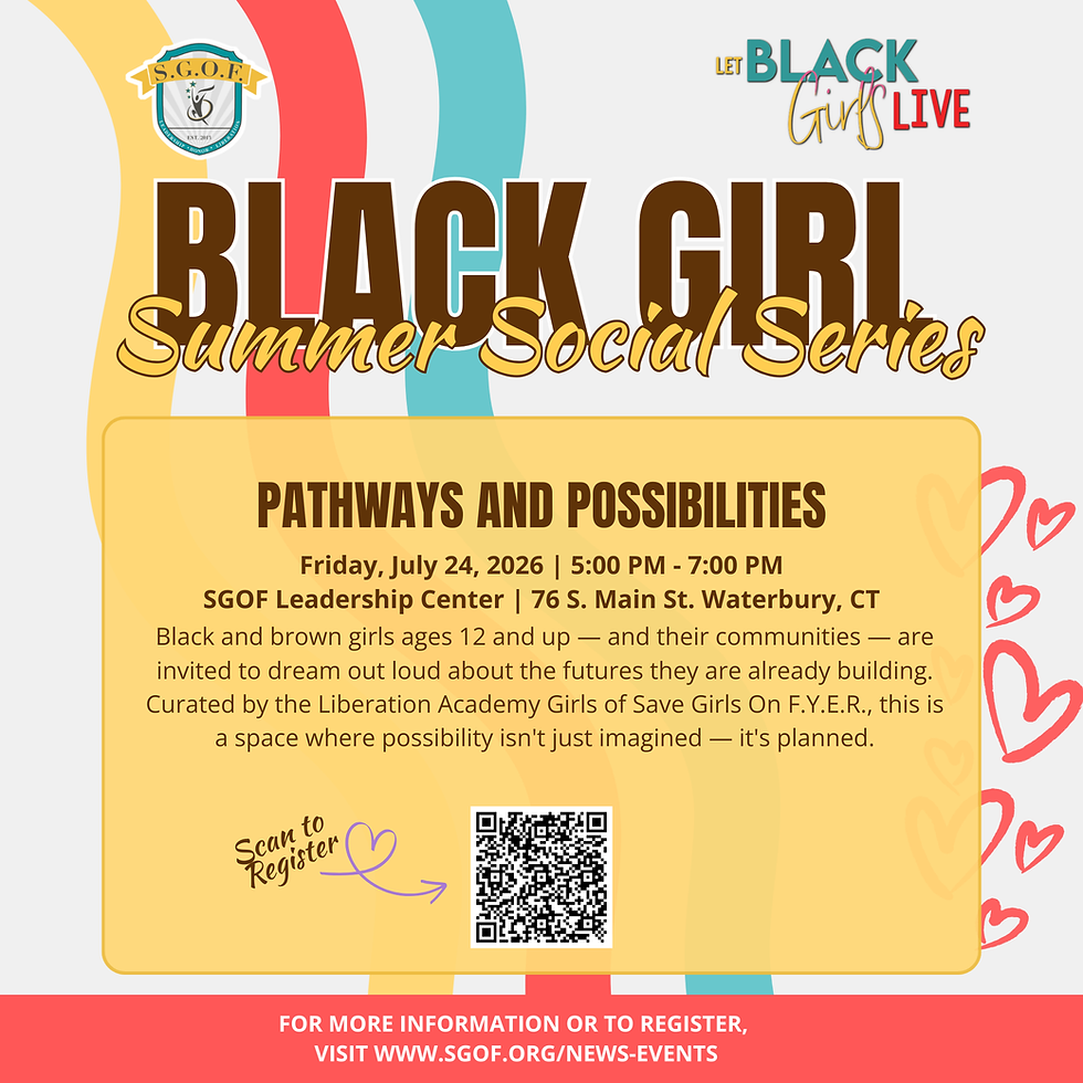 Let Black Girls Live Summer Social: Pathways and Possibilities