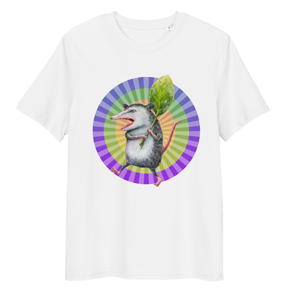 Thumbnail: Protest Possum Unisex organic cotton t-shirt