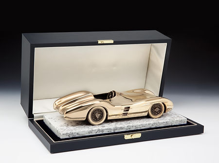 Bronze Car Model