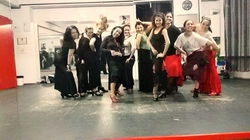 sevilla azulmavi flamenko