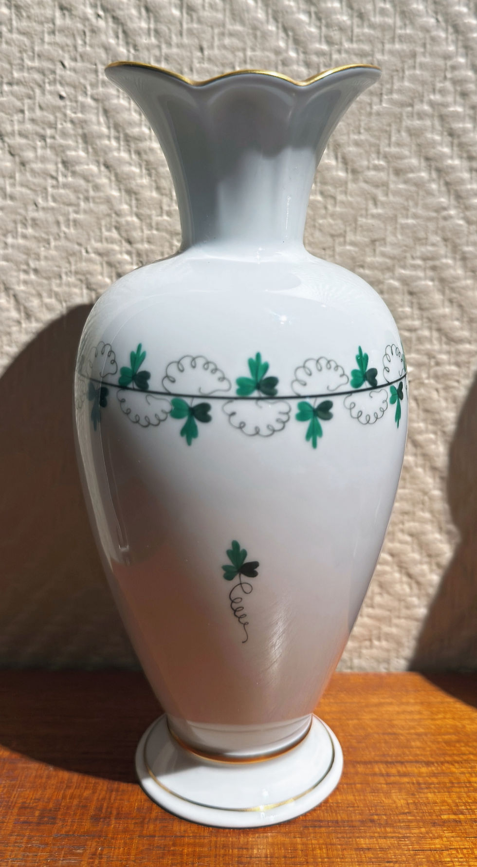 Herend vase 19 cm håndmalt 7063 PSE