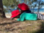Nature Explorer children at the beach