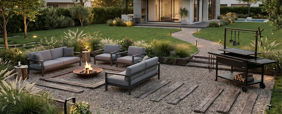 ext0e-muebles tela, acc herreria,paisajismo para Punto Especialistas