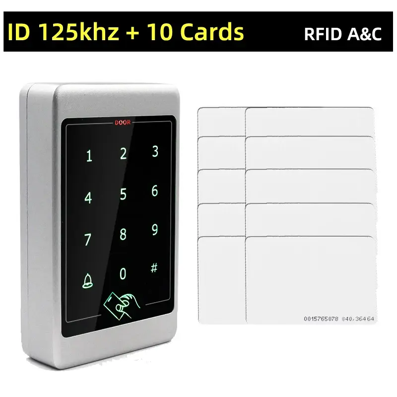 Miniature : Choix d'ensemble de contrôleur d'accès à clavier tactile et RFID
