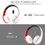 Thumbnail: Headphones Bluetooth Headset Earphone Wireless Headphones Stereo