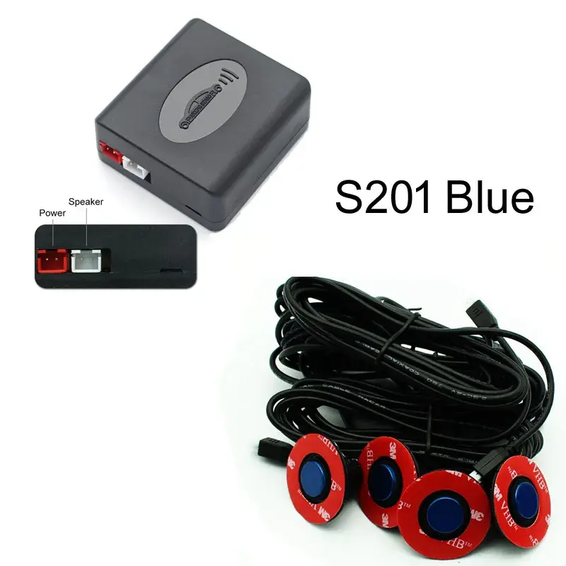 Thumbnail: Car Parking Sensor Assistance Backup Radar Buzzer System for Rear Front Bumper