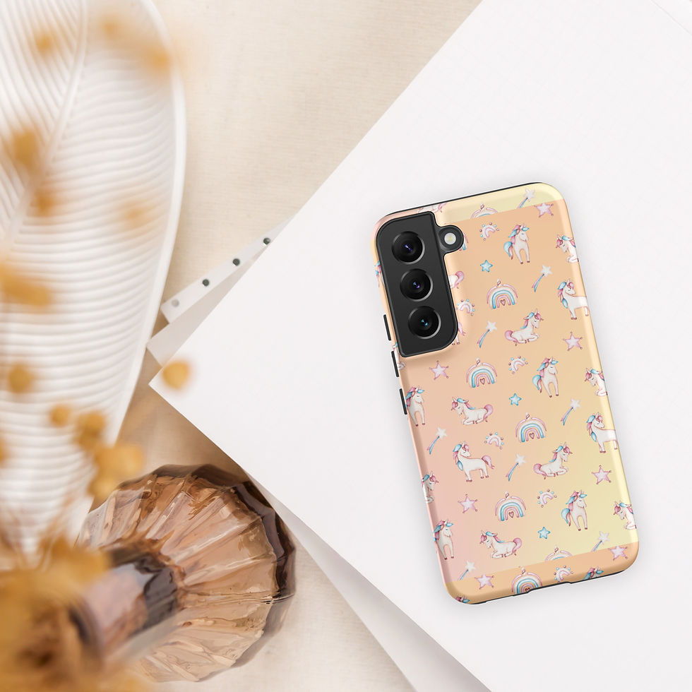 Thumbnail: Rainbows & Unicorns Tough case for Samsung®