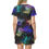 Thumbnail: Astronaut Cat Galaxy T-Shirt Dress 