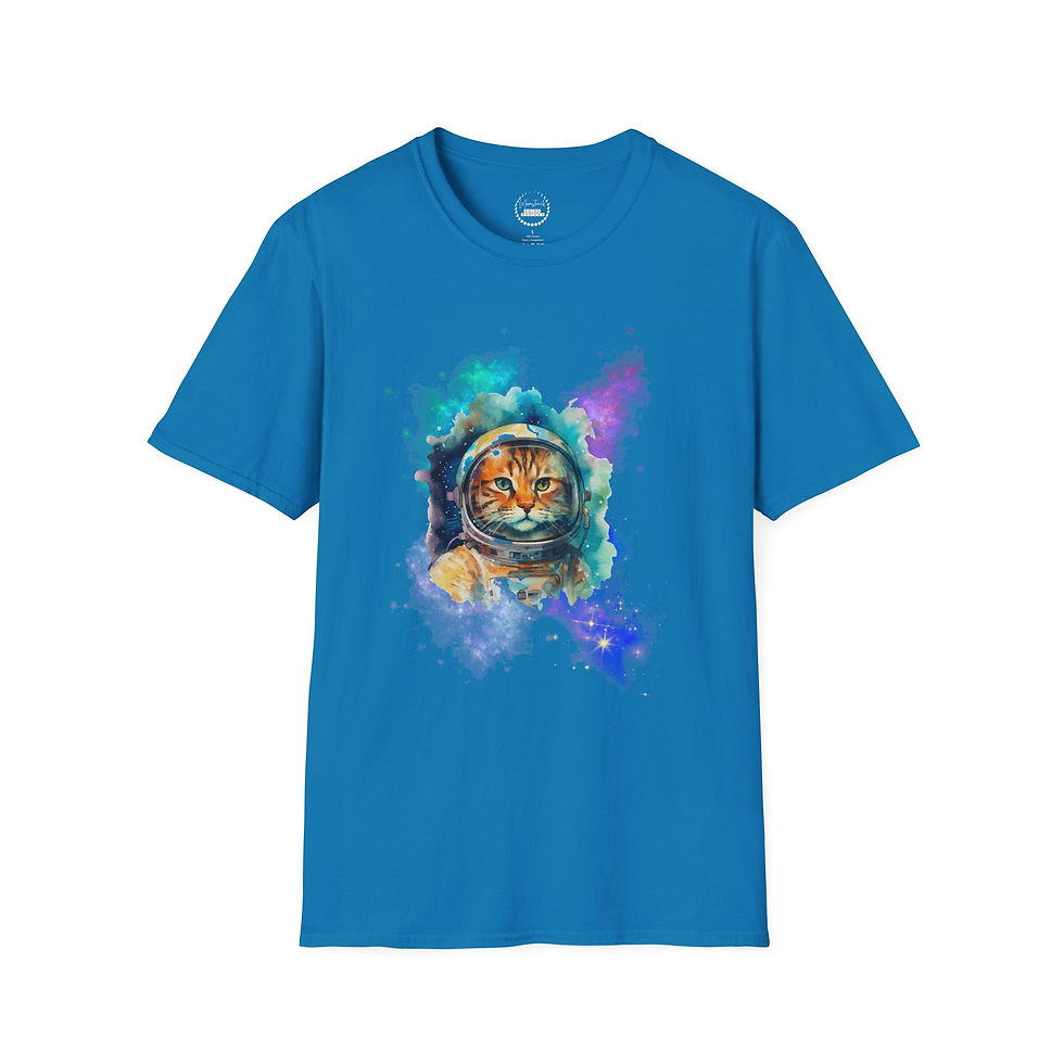 Thumbnail: Astronaut Cat Galaxy Graphic Tee