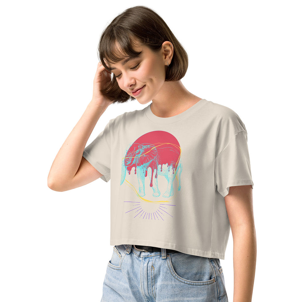 Thumbnail: Women’s  Elephant CS1 Crop Top