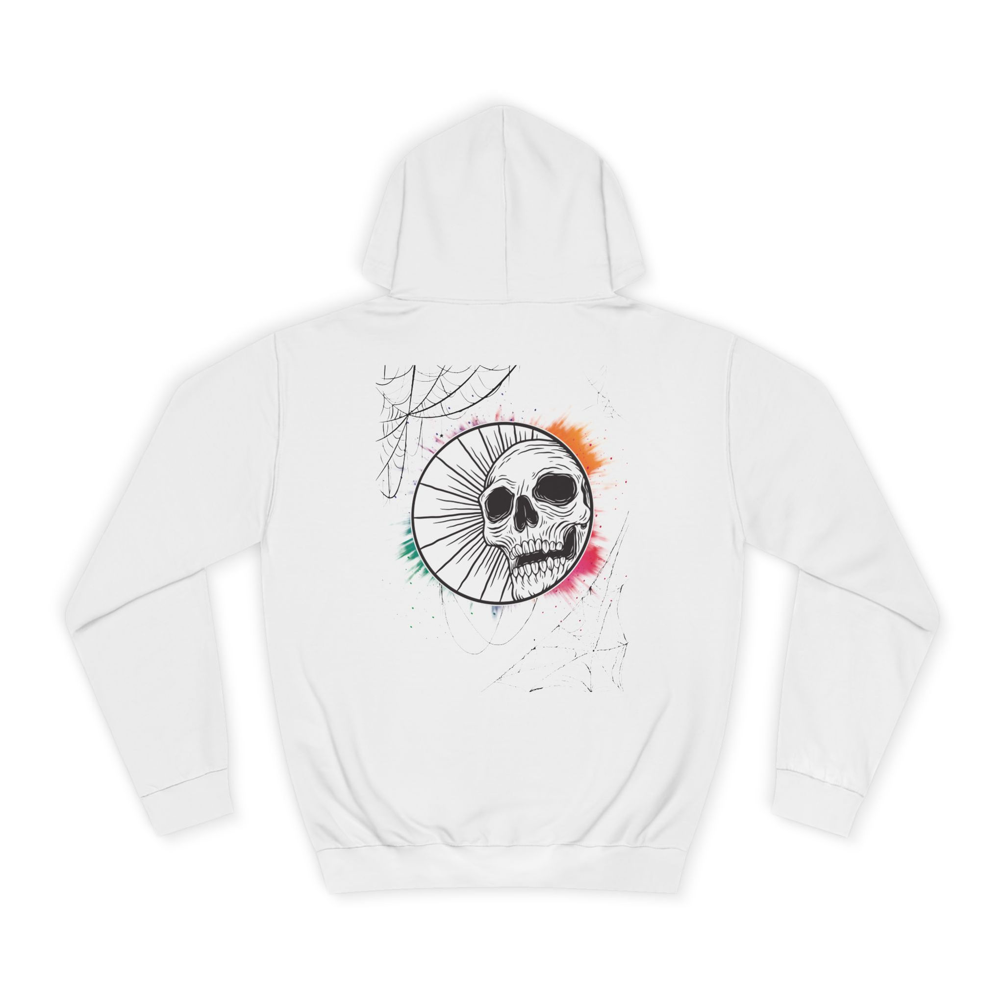Unisex Color Splash Skeleton Hoodie