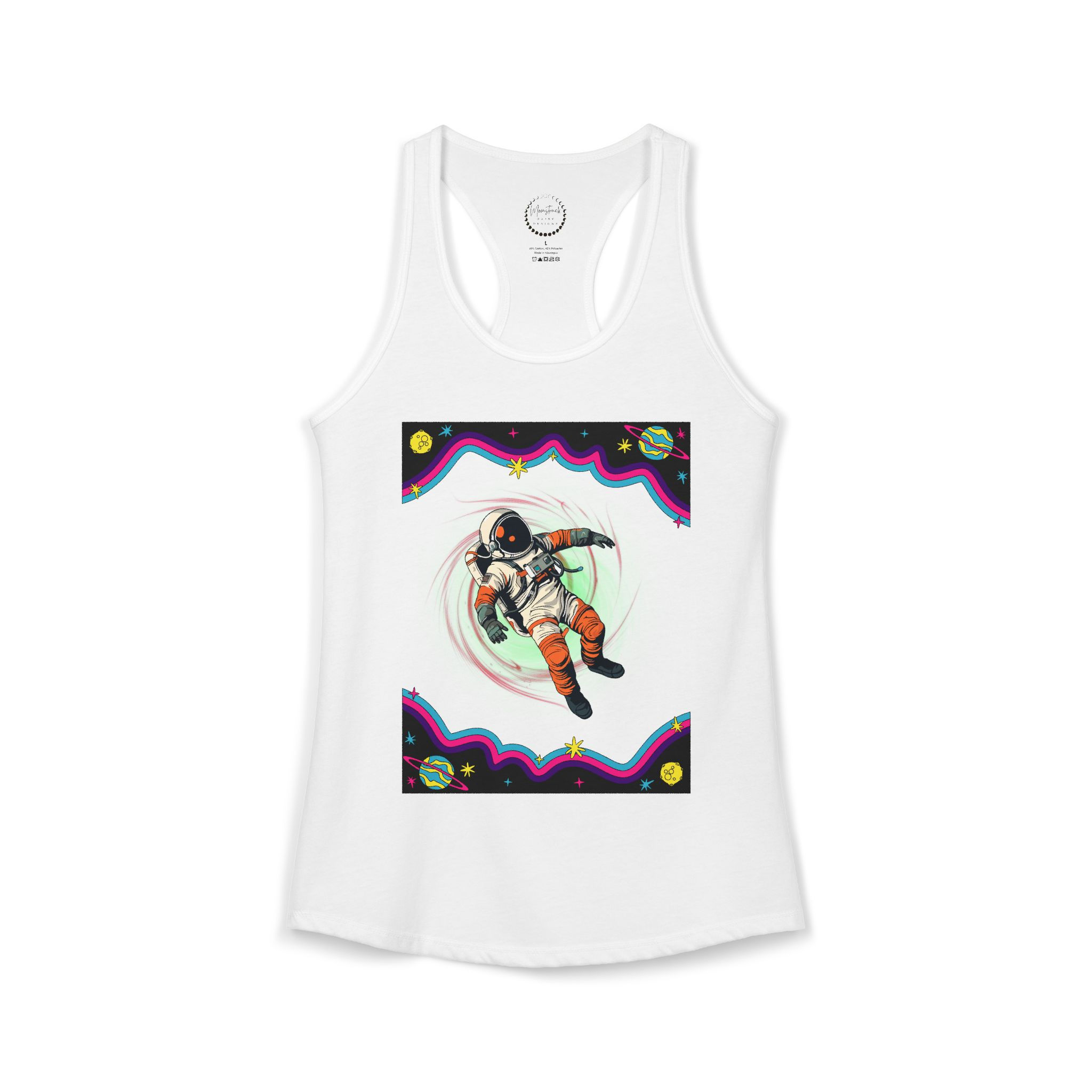 Spaced Out Ideal Racerback Tank