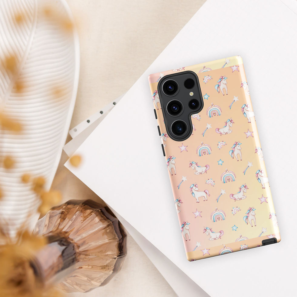 Thumbnail: Rainbows & Unicorns Tough case for Samsung®