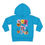 Thumbnail: Toddler Skulls & Flowers Pullover Fleece Hoodie