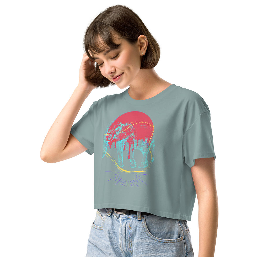 Thumbnail: Women’s  Elephant CS1 Crop Top
