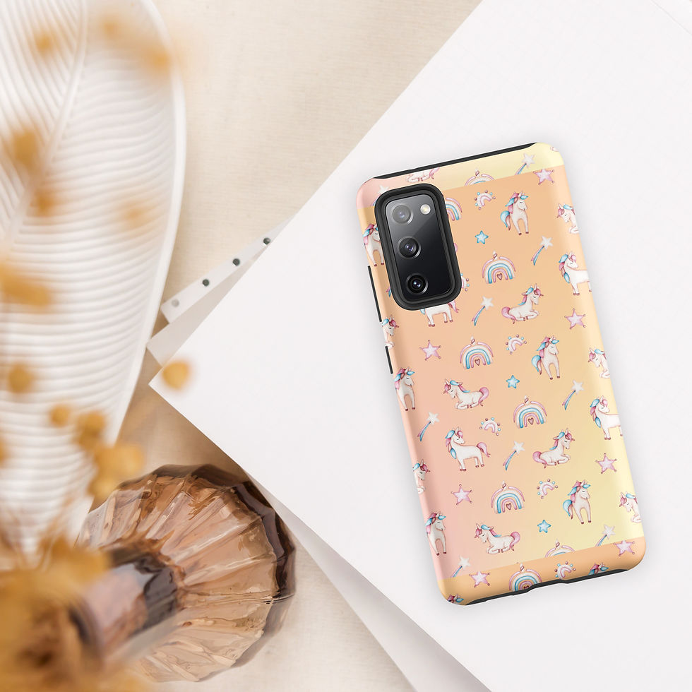 Thumbnail: Rainbows & Unicorns Tough case for Samsung®