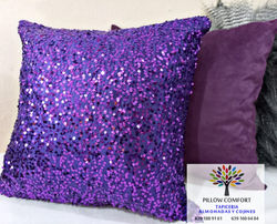 COJINES LENTEJUELA $270.00 c/u