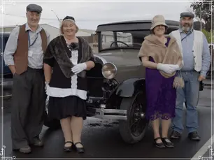 A little drive back in history with Model A Fords