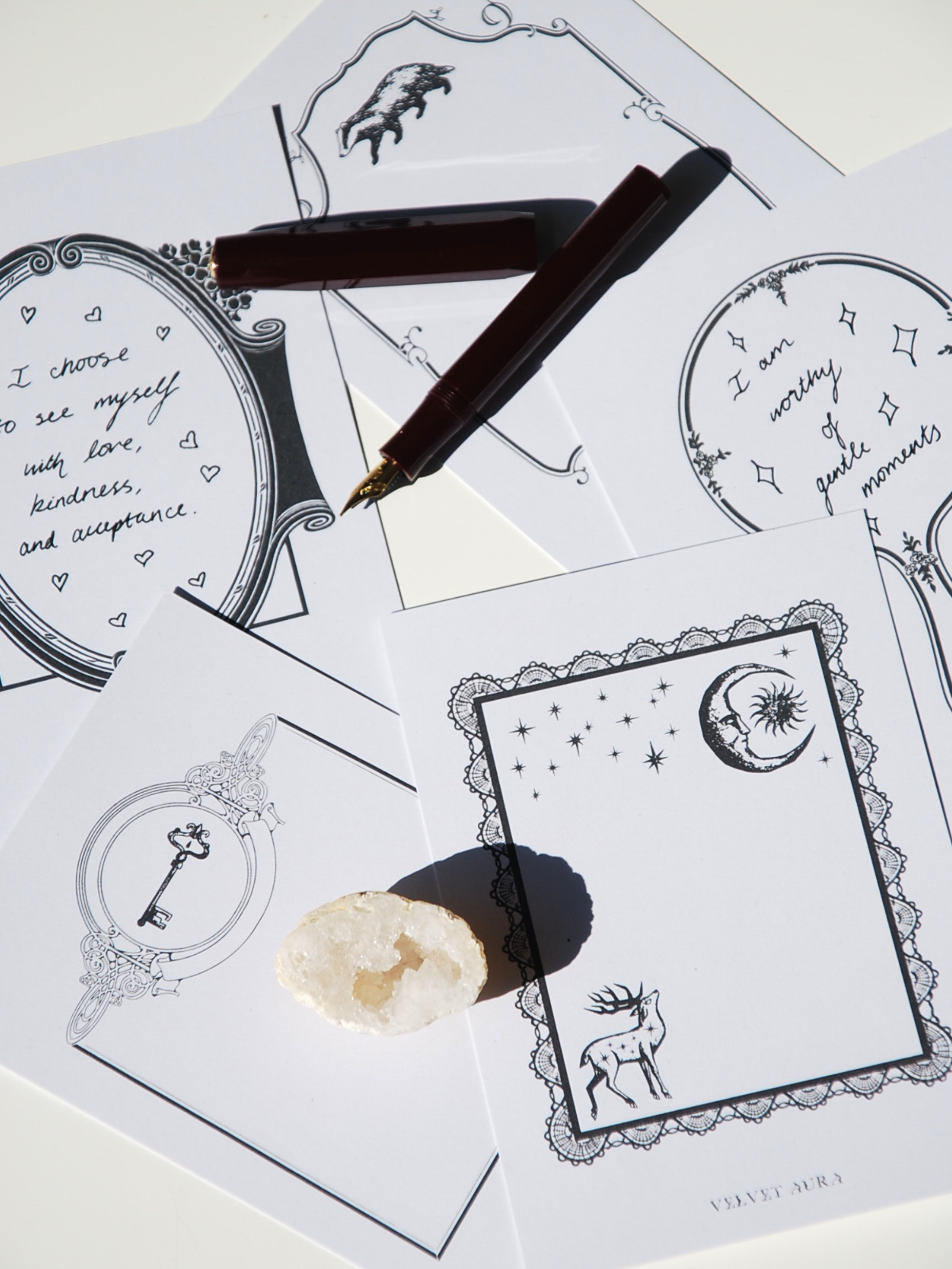 Affirmation Writing Cards