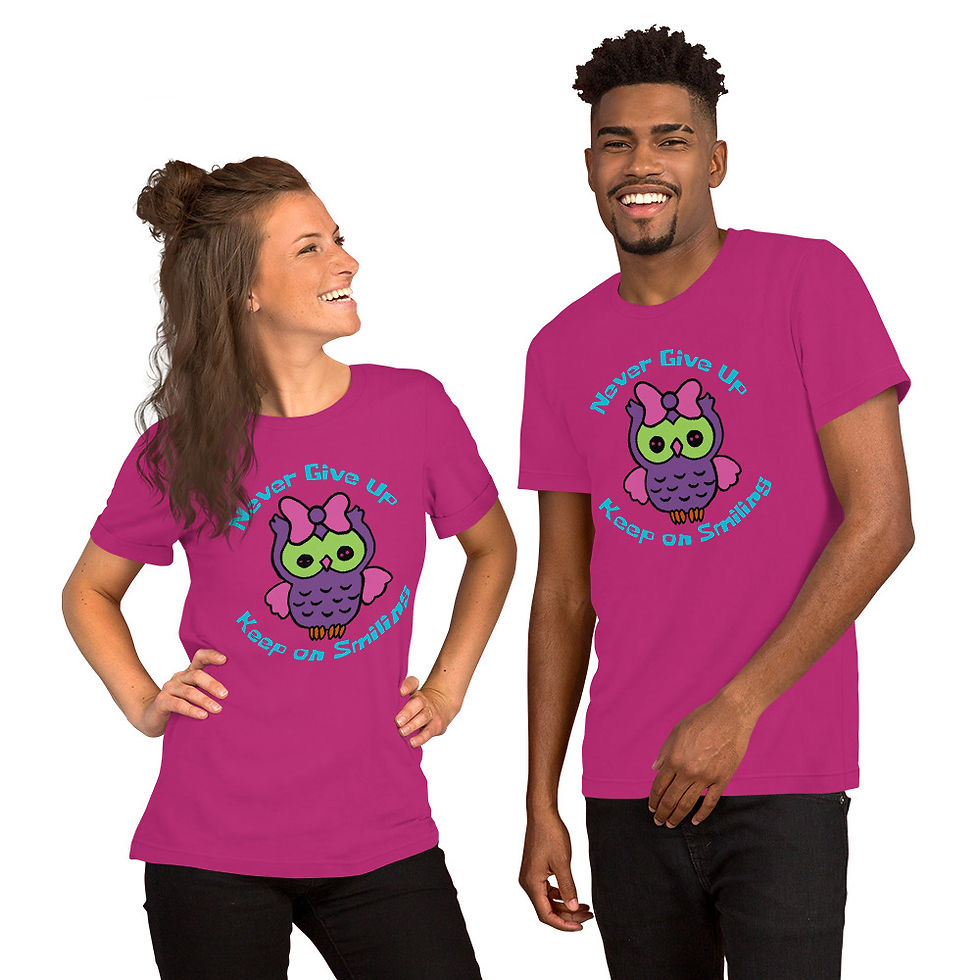 Thumbnail: TeamTinyDancer Owl Unisex t-shirt
