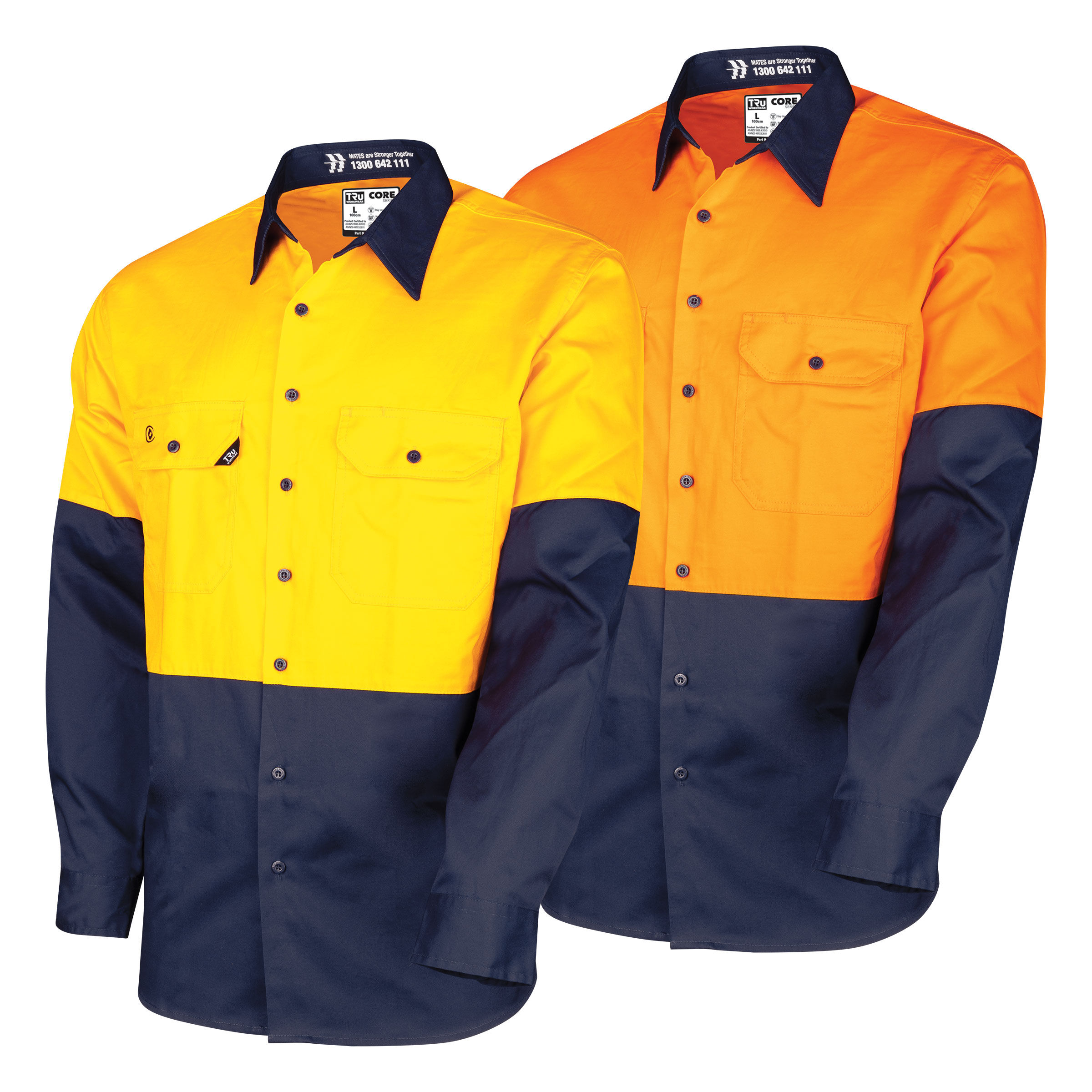 Lightweight Vented Hi-Vis Drill Shirt