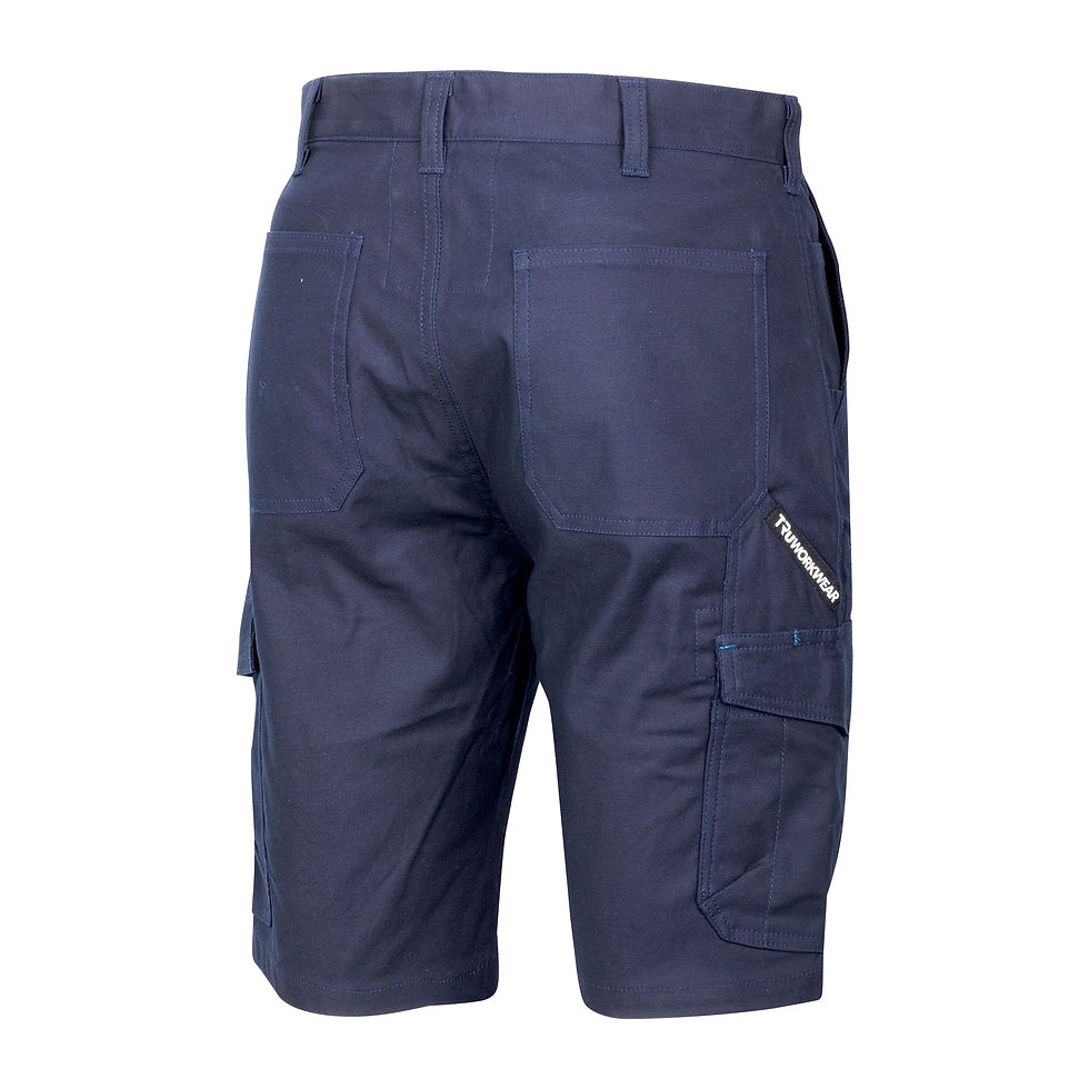 Thumbnail: Midweight Cotton Stretch Cargo Shorts