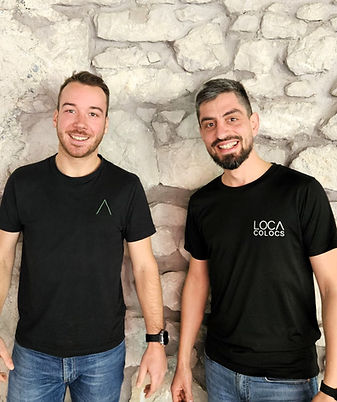 Alexis et Noé, fondateurs