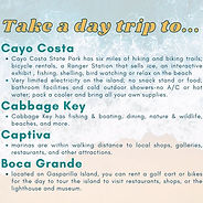 Chartern Sie ein Bootskapitän zur Insel Cayo Costa. Es gibt etwa sechs Meilen Wander- und Radweg