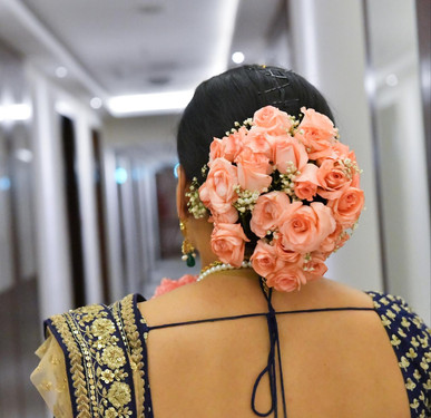 Bengali Bridal hair style