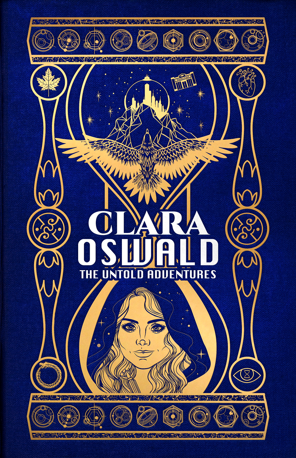 Series cover art with Clara