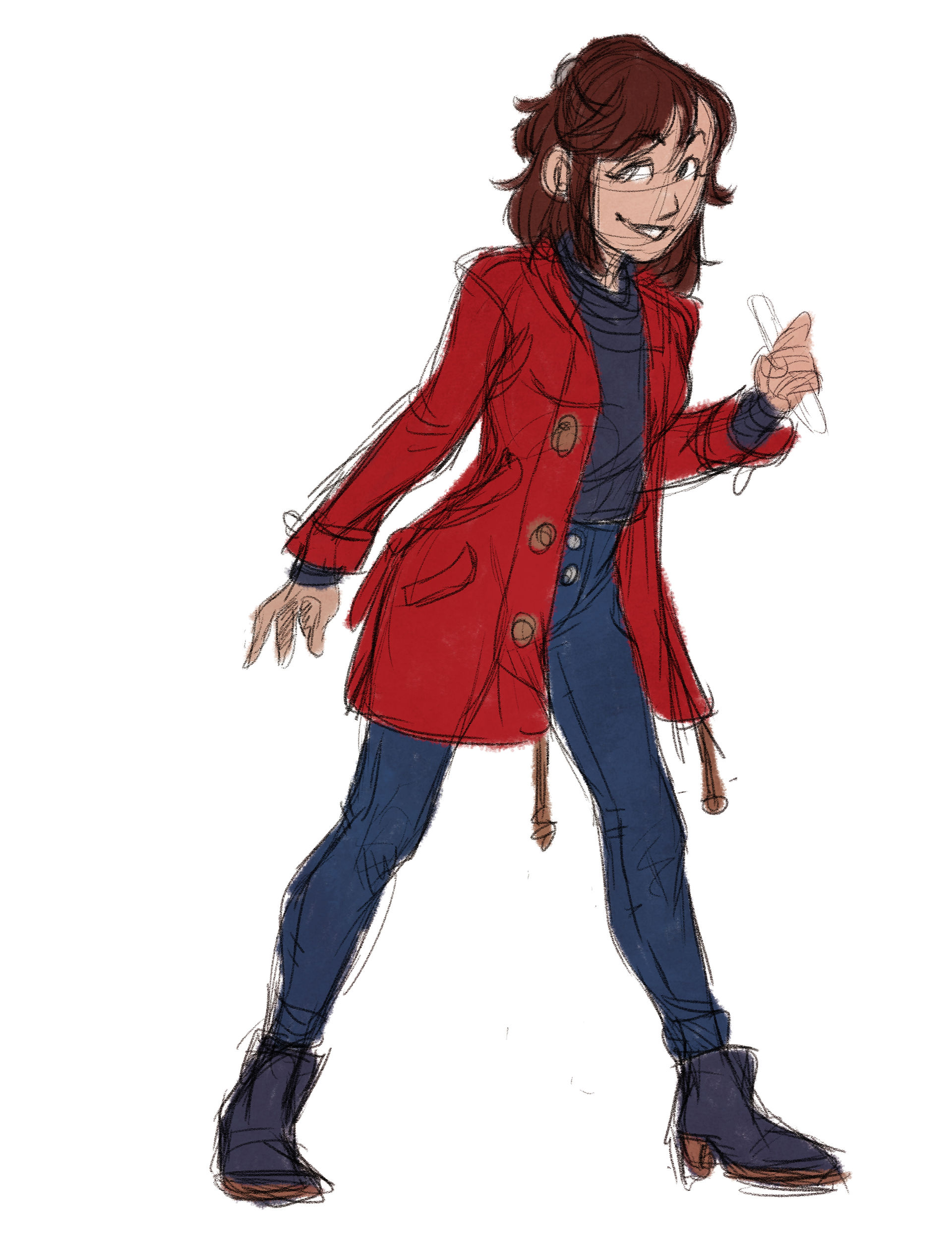 Clara outfit design