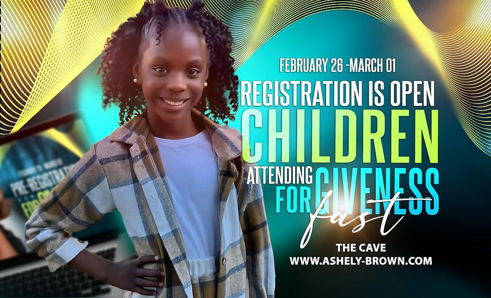 FORGIVENESS FAST-CHILDREN EDITION