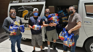 PANTERAS APORTA A SECTORES VULNERABLES POR EL COVID 19