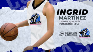 INGRID TREVIÑO REFORZARÁ A LOBAS DE AGUASCALIENTES 