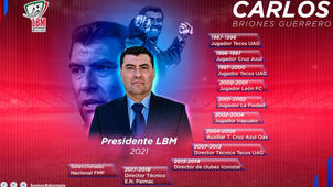 CONOCE A CARLOS BRIONES NUEVO PRESIDENTE LA LA LBM