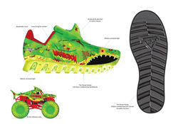 Footwear design for kids