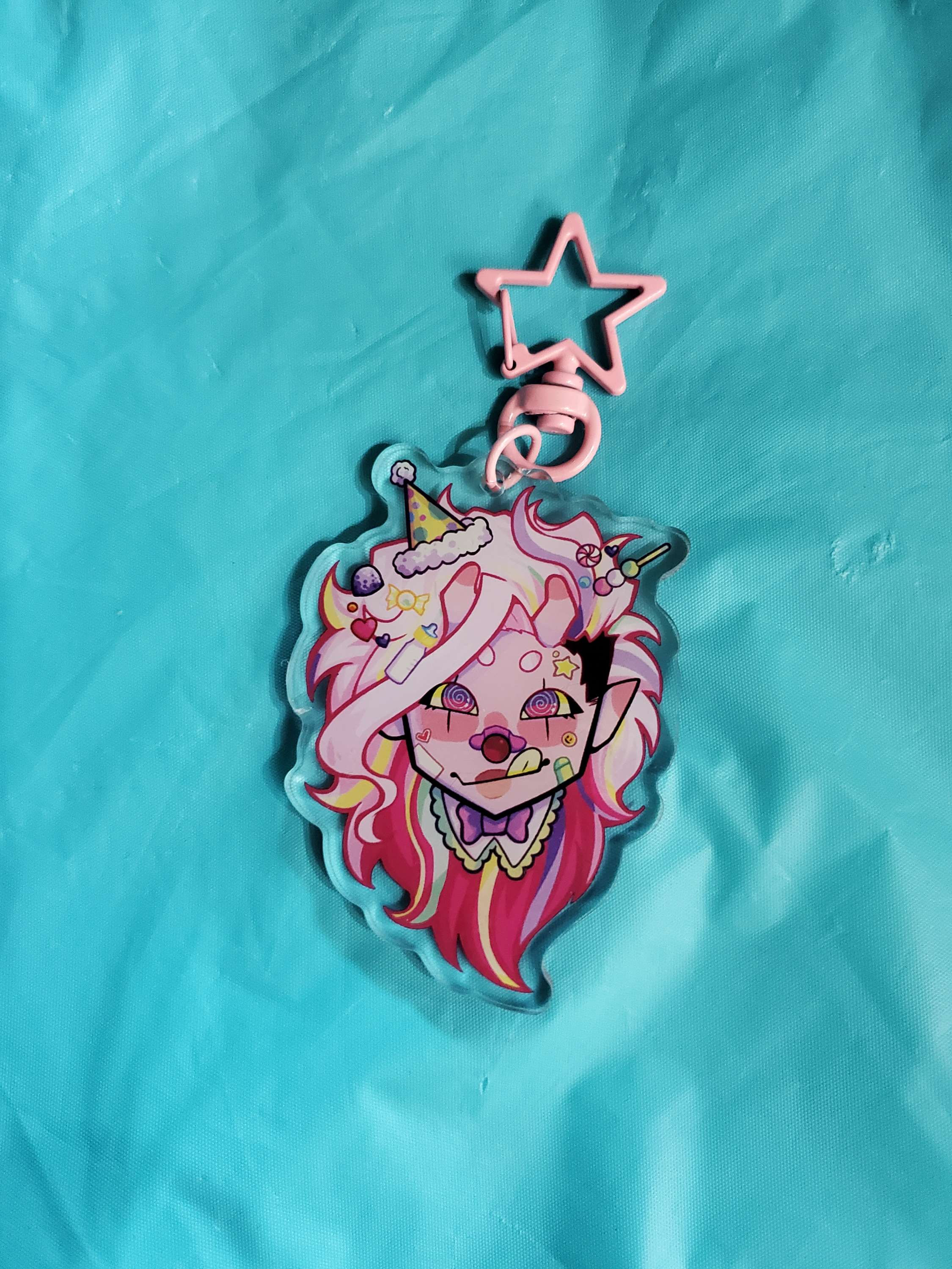 Confetti charm original character by shawneemorrisart