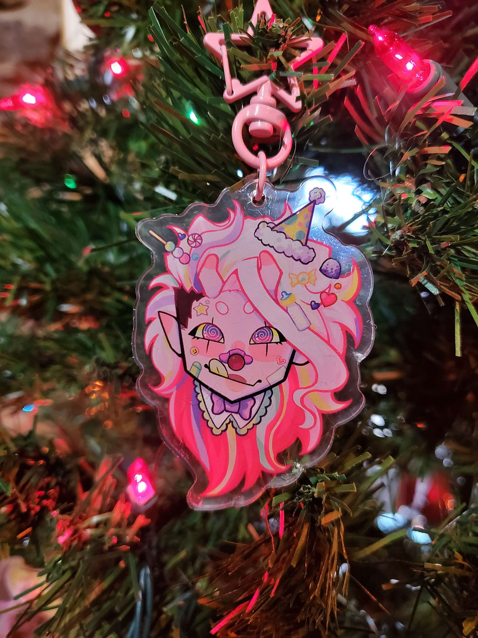 Thumbnail: Confetti charm original character by shawneemorrisart 