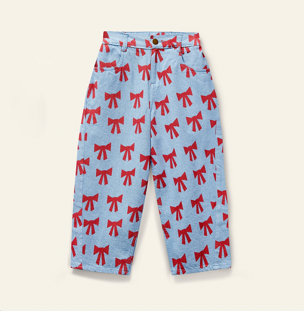 WYNKEN - Square Pocket Jean - Setting Sun Bows Regular price