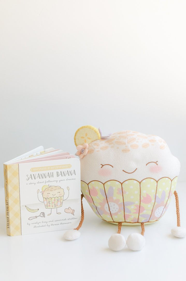 Snuggle Muffins: Savannah Banana Book + Toy Set