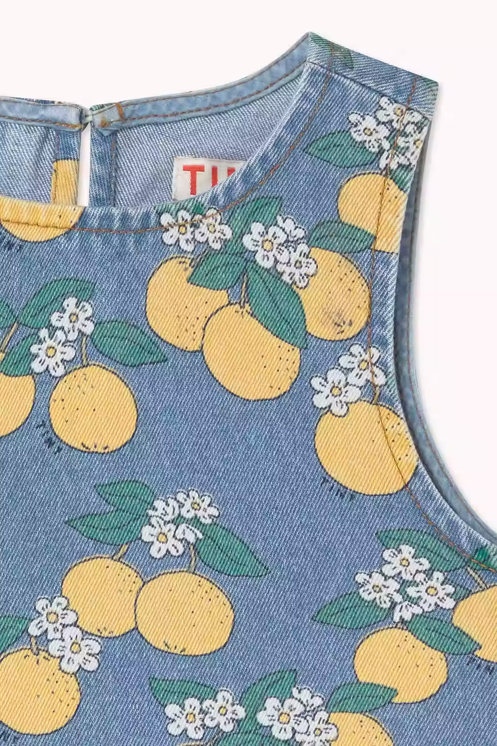 Miniatura: Tiny Cottons - ORANGES DENIM TOP